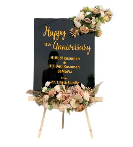 Papan Bunga Akrilik Putridalem